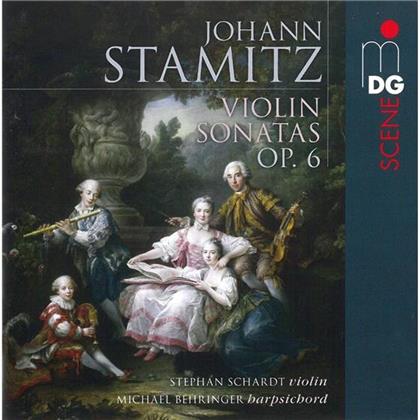 Johann Stamitz (1717-1757), Stephan Schardt & Michael Behringer - Violin Sonatas Op. 6