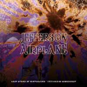 Jefferson Airplane - Last Stand At Winterland - 1970 Radio Broadcast - Clear Vinyl (Colored, 2 LPs)