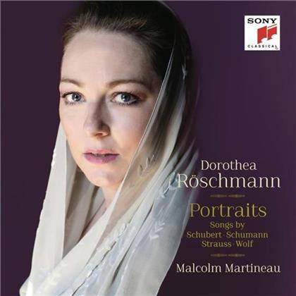 Dorothea Röschmann, Malcolm Martineau, Franz Schubert (1797-1828), Robert Schumann (1810-1856), Richard Strauss (1864-1949), … - Portraits