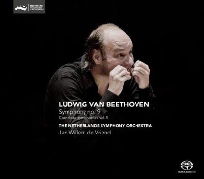 Jan Willem de Vriend, The Netherlands Symphony Orchestra, Ludwig van Beethoven (1770-1827), Annemarie Kremer, … - Symphony No. 9 - Complete Symphonies Vol. 5 (Hybrid SACD)