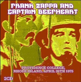 Frank Zappa & Captain Beefheart - Providence College, Rhode Island, April 26th 1975 (2 CDs)
