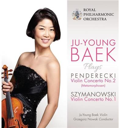 Krzysztof Penderecki (*1933), Karol Szymanowski (1882-1937), Grzegorz Nowak, Ju-Young Baek & The London Symphony Orchestra - Violinkonzerte