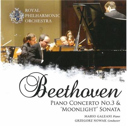 Ludwig van Beethoven (1770-1827), Mario Galeani & The Royal Philharmonic Orchestra - Klavierkonzert 3 / Mondscheinson