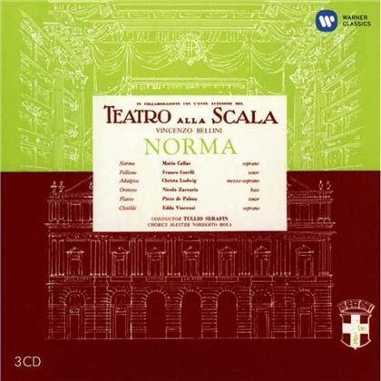 Christa Ludwig, Tullio Serafin, Vincenzo Bellini (1801-1835) & Maria Callas - Norma - Remastered 2014 (Versione Rimasterizzata, 3 CD)