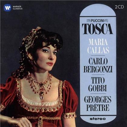 Tito Gobbi, Carlo Bergonzi, Giacomo Puccini (1858-1924), Georges Prêtre & Maria Callas - Tosca - Remastered 2014 (Versione Rimasterizzata, 2 CD)