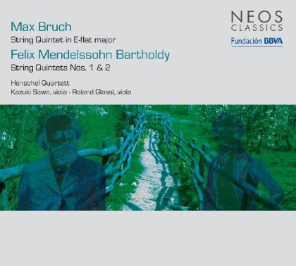 Henschel Quartett, Max Bruch (1838-1920) & Felix Mendelssohn-Bartholdy (1809-1847) - Streichquintette (SACD)
