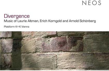 Plattform K+K Vienna, Laurie Altman, Erich Wolfgang Korngold (1897-1957) & Arnold Schönberg (1874-1951) - Divergence
