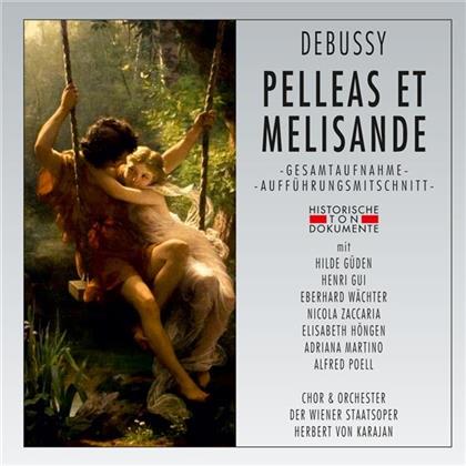 Claude Debussy (1862-1918), Hilde Güden, Henri Gui & Herbert von Karajan - Pelleas Et Melisande - Wien 1.6.1962 (2 CDs)