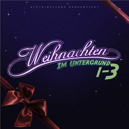 Weihnachten Im Untergrund 1-3 - Various - & Sticker (3 CDs)