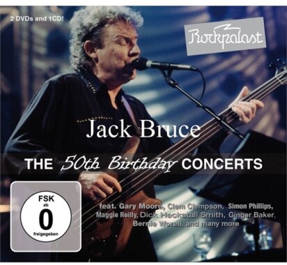 Jack Bruce & Friends - Rockpalast: 50th Birthday (CD + 2 DVDs)