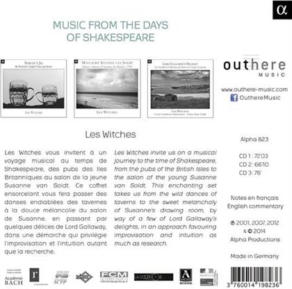 Les Witches - Everybody's Tune - Music From The British Isles & Flanders, 17th Century - Music From The Days Of Shakespeare (3 CDs)