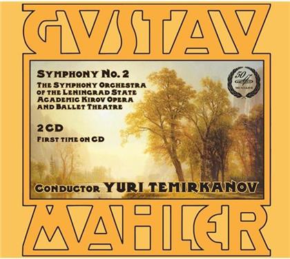 Gustav Mahler (1860-1911), Yuri Temirkanov, Galina Kovayoa, Evgenia Gorokhovskaya & Kirov Theatre Orchestra - Symphony No. 2 (2 CDs)