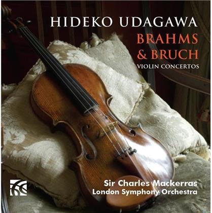 Johannes Brahms (1833-1897), Max Bruch (1838-1920), Sir Charles Mackerras, Hideko Udagawa & The London Symphony Orchestra - Violin Concertos