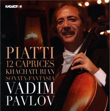 Alfredo Piatti (1822-1901), Aram Khatchaturian (1903-1978) & Vadim Pavlov - 12 Caprices Op. 25 / Sonata-Fantasia