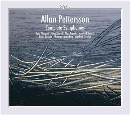 Allan Pettersson (1911-1980), Alun Francis, Manfred Trojahn (*1949), Thomas Sanderling, Johan Arnell, … - Sinfonien 1-16 - Gesamtaufnahme (12 CDs)