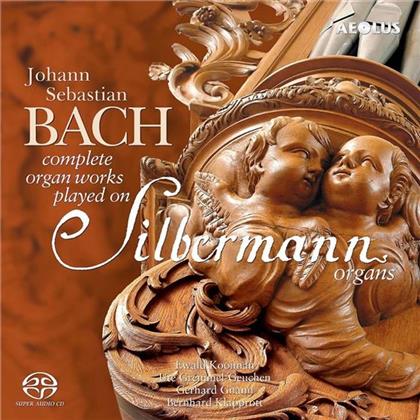 Johann Sebastian Bach (1685-1750), Ewald Kooiman, Ute Gremmel-Geuchen, Gerhard Gnann & Bernhard Klapprott - Complete Organ Works Played On Silberman (19 CDs)