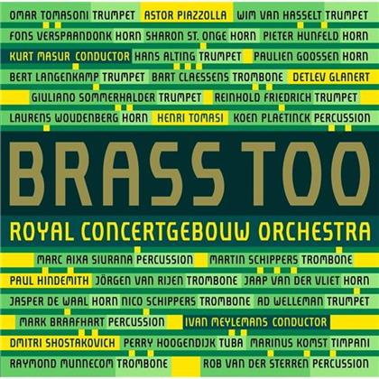 Paul Hindemith (1895-1963), Ivan Meylemans, Kurt Masur & Royal Concertgebouw Orchestra Amsterdam - Brass Too (Hybrid SACD)