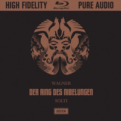 Sir Georg Solti, Claire Watson, Kirsten Flagstad, Kurt Böhme, … - Der Ring Des Nibelungen - Pure Audio - Bluray Only! No CD!
