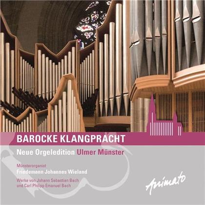 Johann Sebastian Bach (1685-1750), Carl Philipp Emanuel Bach (1714-1788) & Friedemann Johannes Wieland - Barocke Klangpracht (Neue Orgeledition Ulmer Münster)