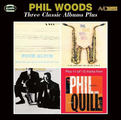 Phil Woods - 3 Classic Albums Plus 2 (2 CDs)