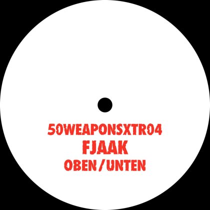 Fjaak - Oben / Unten - White Label (12" Maxi)