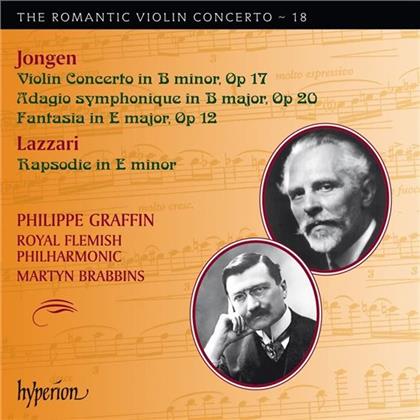 Joseph Jongen (1873-1953), Lazzari, Martyn Brabbins, Philippe Graffin & Royal Flemish Phiharmonic - Romantic Violin Concerto