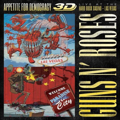 Guns N' Roses - Appetite For Democracy - Live - Boxset (2 CDs + Blu-ray)