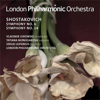 Pieter Schoeman, Boris Garlitsky, Dimitri Schostakowitsch (1906-1975), Vladimir Jurowski (1915-1972), … - Sinfonie 6/Sinfonie 14