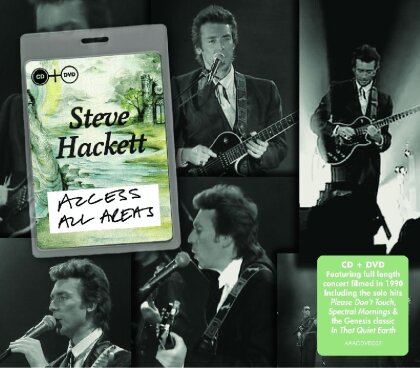 Steve Hackett - Access All Areas (CD + DVD)