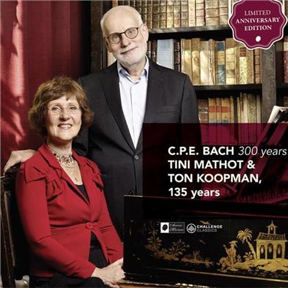 Carl Philipp Emanuel Bach (1714-1788), Tini Mathot & Ton Koopman - Fantasia 6 Organ Sonatas (2 CDs)
