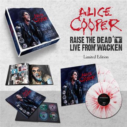 Alice Cooper - Raise The Dead: Live From Wacken (Limited, Colored, LP + CD + DVD + Blu-ray)