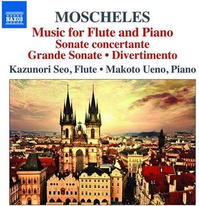 Ignaz Moscheles (1794-1870), Kazunori Seo & Makoto Ueno - Music For Flute And Piano - Sonate Concertante, Grande Sonate - Divertimento
