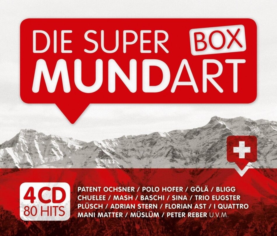 Super Mundart Box - Various - Boxset (4 CDs)