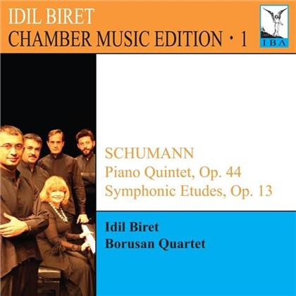 Borusan Quartet, Robert Schumann (1810-1856) & Idil Biret - Piano Quintet, Op 44 / Symphonic Etudes, Op. 13