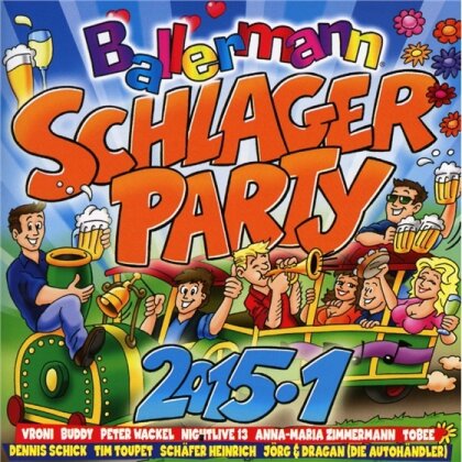 Ballermann Schlagerparty - Various 2014 (2 CDs)