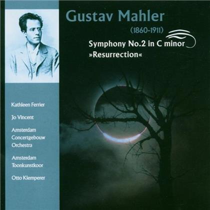 Gustav Mahler (1860-1911), Otto Klemperer, Jo Vincent, Kathleen Ferrier & Amsterdam Concertgebouw Orchestra - Symphonie Nr. 2 In C Minor - Resurrection