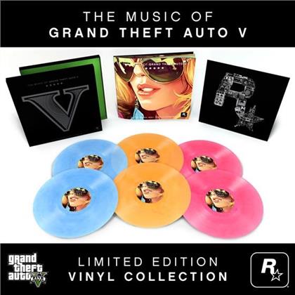GTA (Grand Theft Auto) - OST - Music Of Grand Theft Auto V (Colored, 6 LPs)
