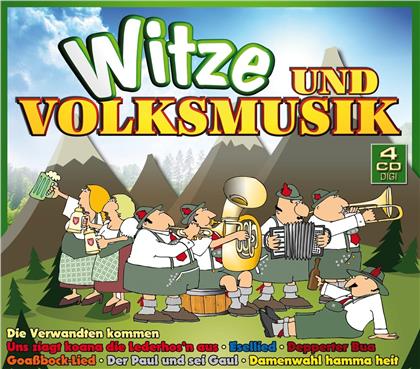 Witze & Volksmusik - Various - Boxset (4 CD)