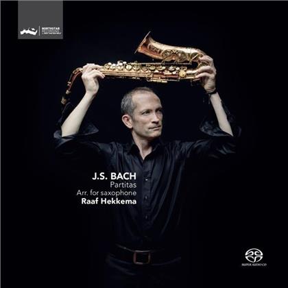 Johann Sebastian Bach (1685-1750) & Raaf Hekkema - Partitas For Saxophone (SACD)