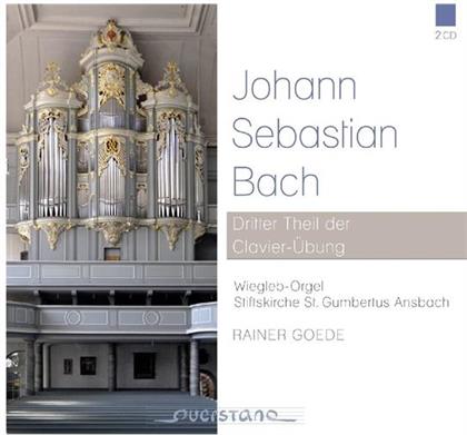 Rainer Goede & Johann Sebastian Bach (1685-1750) - Dritter Theil Der Clavier Übung - Wiegleo-Orgel Stiftkirche St. Gumberius Ansbach (2 CDs)