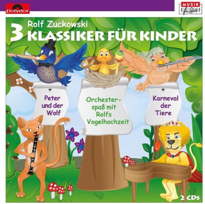Rolf Zuckowski - 3 Klassiker Fuer Kinder (2 CDs)