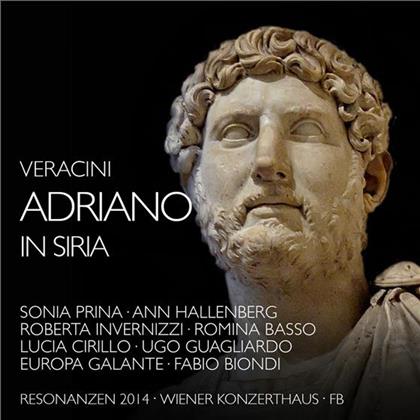 Orchestra Europa Galante, Francesco Maria Veracini (1690-1768), Fabio Biondi, Roberta Invernizzi, Ann Hallenberg, … - Adriano In Siria (3 CDs)