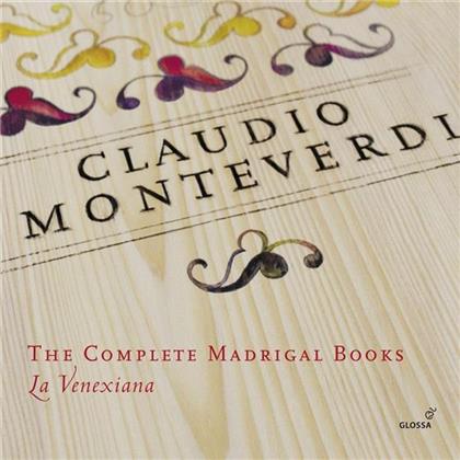 La Venexiana, Claudio Monteverdi (1567-1643) & Claudio Cavina - Complete Madrigal Books (12 CDs)