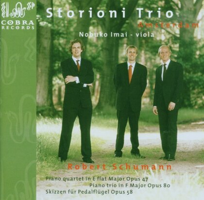 Storioni Trio Amsterdam, Robert Schumann (1810-1856) & Nobuko Imai - Abschied Op82/9, Quartett Fuer Klavier O