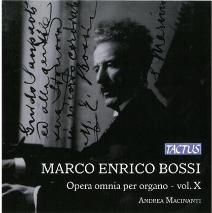 Andrea Macinanti & Bossi - Complete Organ Works, Vol.10