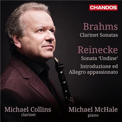 Johannes Brahms (1833-1897), Carl Heinrich Reinecke (1824-1910), Michael Collins & Michael McHale - Clarinet Sonatas