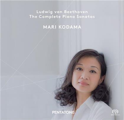 Ludwig van Beethoven (1770-1827) & Mari Kodama - Complete Piano Sonatas (9 Hybrid SACDs)