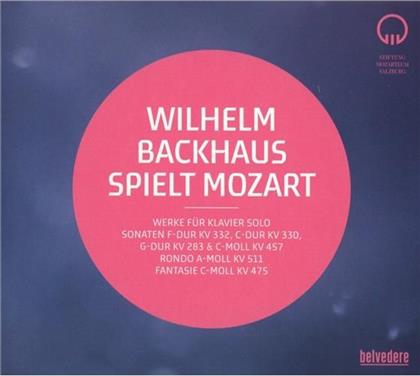 Wolfgang Amadeus Mozart (1756-1791) & Wilhelm Backhaus - Rondo a-Moll KV 511, Sonate F-Dur KV 332, Sonate C-Dur KV 330, Sonate G-Dur KV 283 - Mozartwoche 1956 und 1967