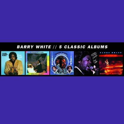 Barry White - 5 Classic Albums - Boxset
