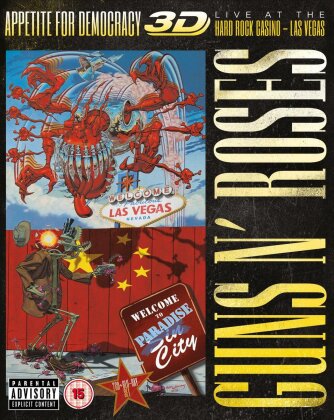 Guns N' Roses - Appetite For Democracy - Live (Standard Version, 2 CDs + Blu-ray)